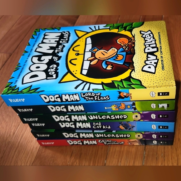 6PCS COLOR Editions DOGMAN BOOKS NO SEPARATING EXCELLENT DEAL! - Picture 3 of 6